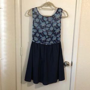 Floral Chiffon Dress